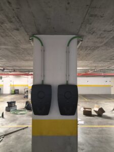 Instalação de 7 Zaptec Pro na IBM, em Lisboa