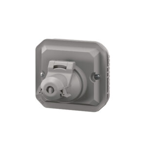 Adaptador RJ45 estanque Legrand Plexo 069581L – para tomada RJ45 Mosaic, cinzento