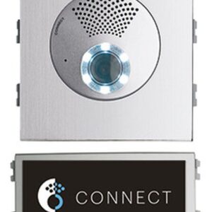 Unidade exterior de videoporteiro Fermax Skyline digital – ecrã, teclado, 4G CONNECT, 7V, montada