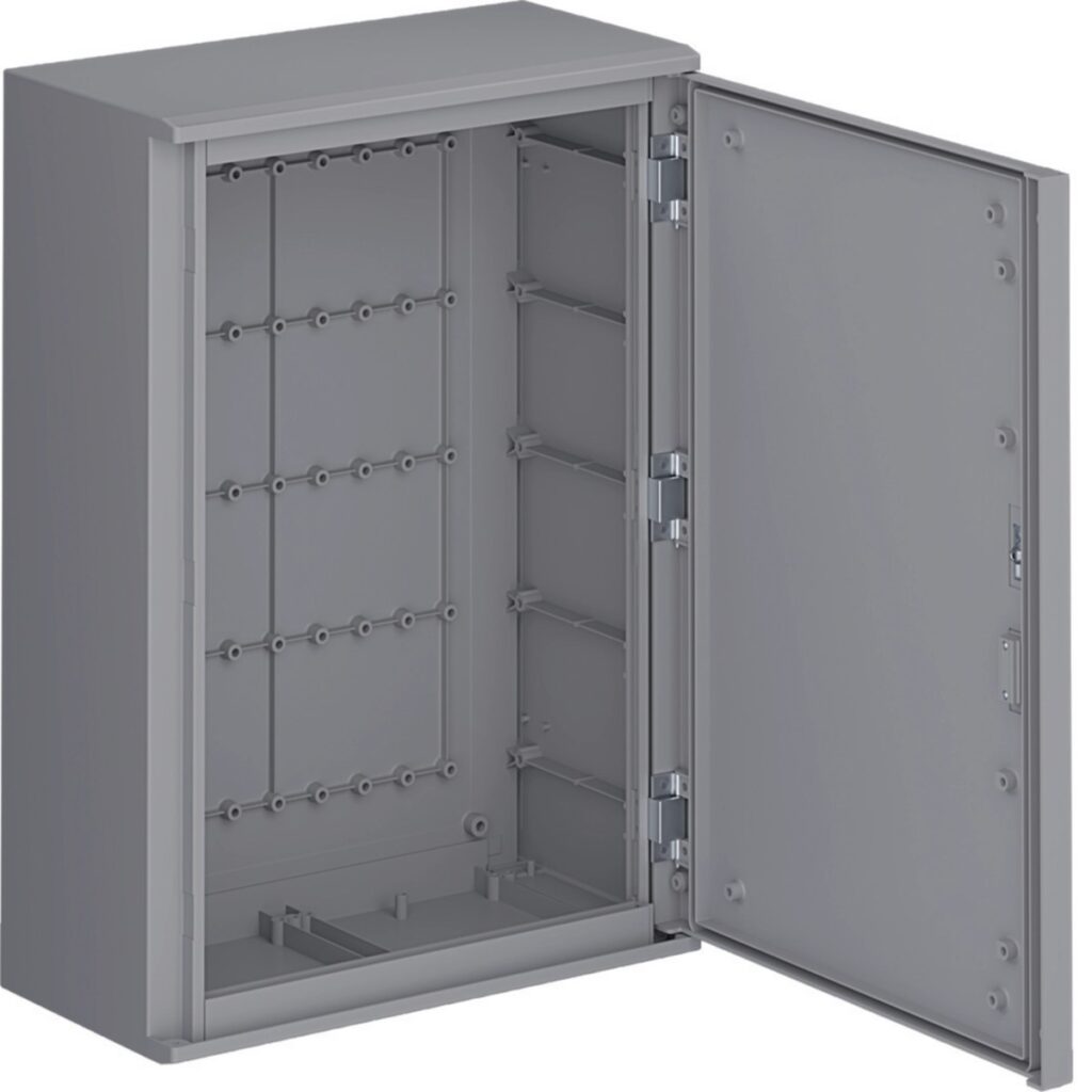 Quadro Hager orion plus FL301B – de exterior, platina FL511E e kit FL992B, 850 x 600 x 300 mm