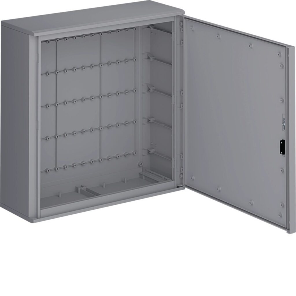 Quadro Hager orion plus FL306B – de exterior, platina FL521E e kit FL993B, 850 x 850 x 300 mm