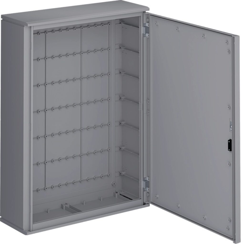 Quadro Hager orion plus FL307B – de exterior, platina FL522E e kit FL995B, 1150 x 850 x 300 mm