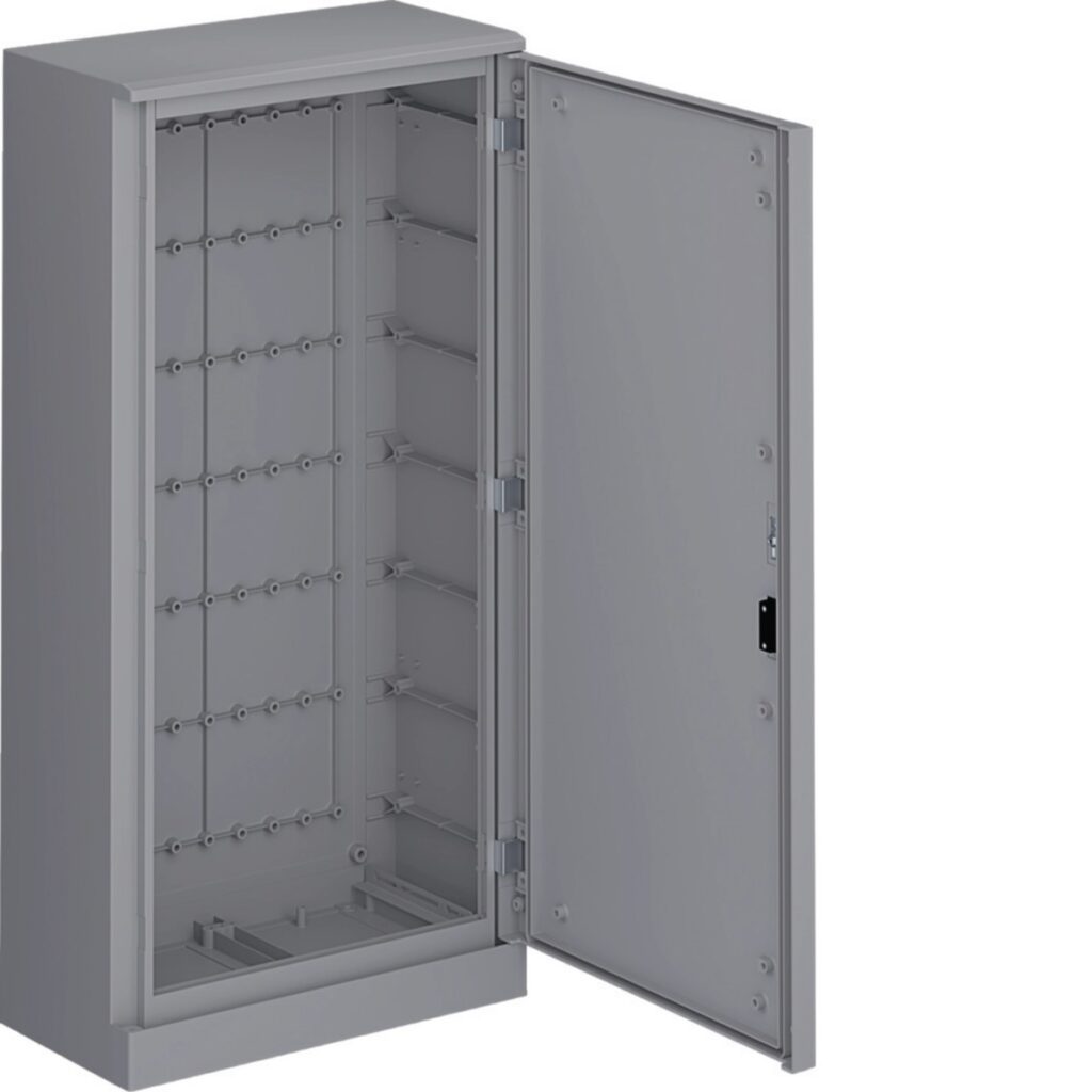 Quadro Hager orion plus FL322B – de exterior, platina FL512E e kit FL994B, 1200 x 600 x 300 mm