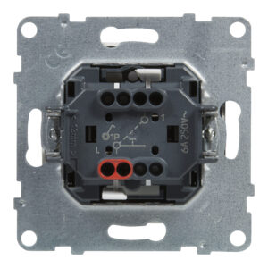 Botão de campainha Legrand New Suno – 6 A, ligadores automáticos, branco, alumínio ou preto