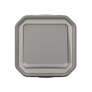 Botão luminoso Legrand Plexo 069722L – estanque, NA, 10 A, IP55, saliente, cinzento