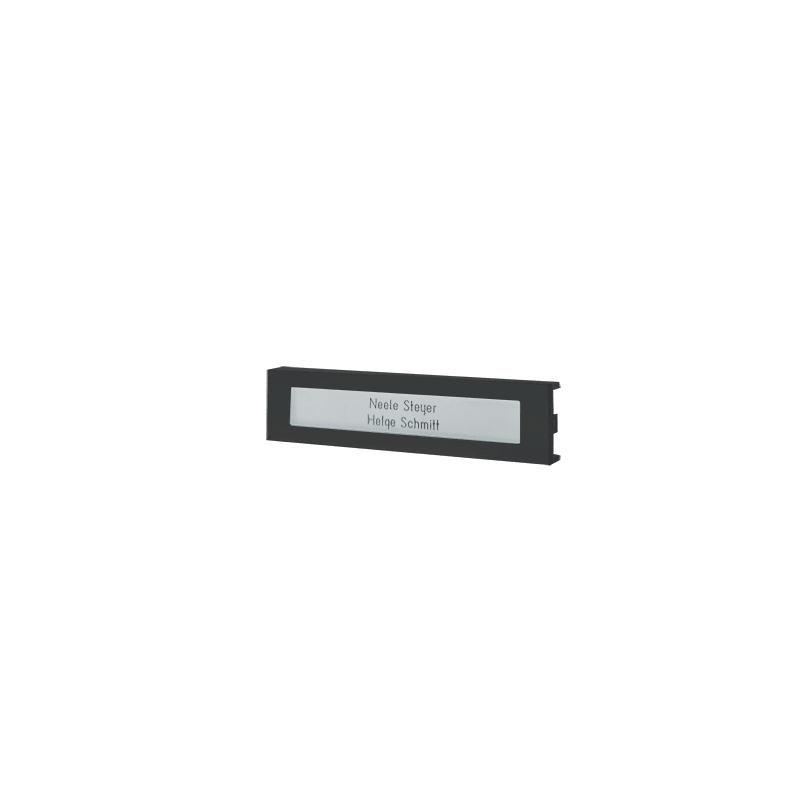 Botão simples Comelit UT9211MB – Ultra Metal Black, 1 chamada, preto