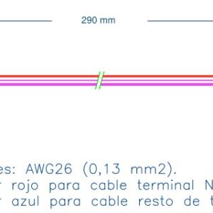 Cabo longo CONNECT Skyline Fermax 2546 – 29 cm