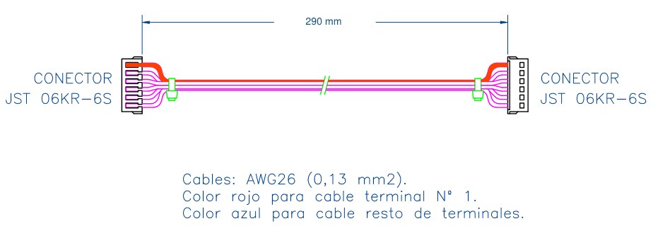 Cabo longo CONNECT Skyline Fermax 2546 – 29 cm
