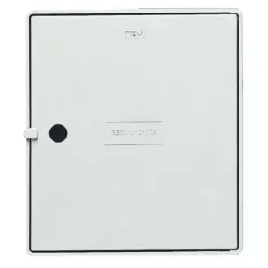 Caixa de acesso multioperador TEV KVCAM – ITED, poliéster, porta opaca, IP65, IK09, cinzenta