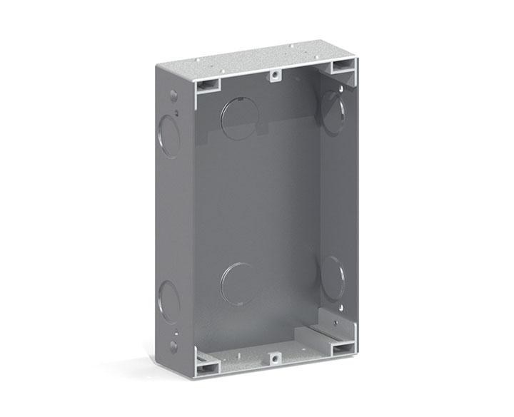 Caixa de encastrar Fermax 8854 – S4, 115 x 185 x 45 mm, para unidade exterior City e Skyline
