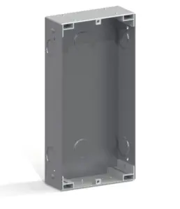 Unidade exterior de videoporteiro Fermax Skyline 4 frações – 4 botões, 4G CONNECT, 4V, montada