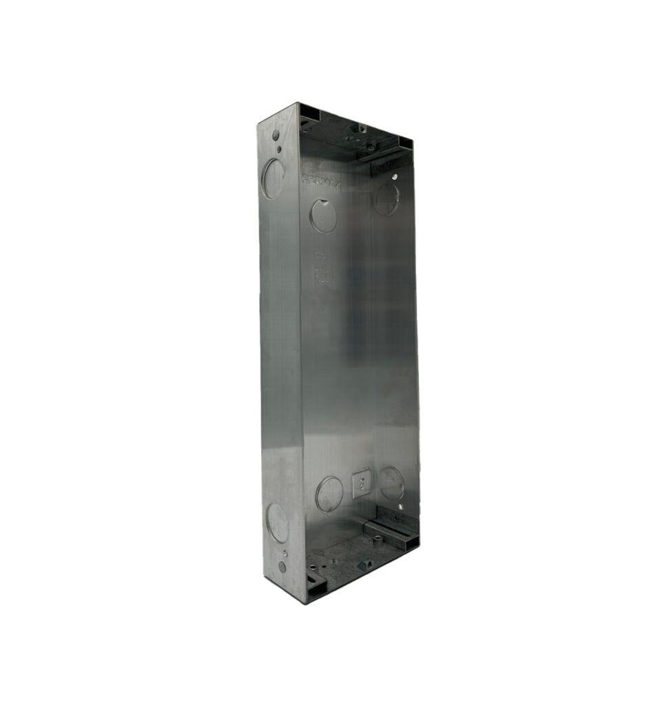Caixa de encastrar Fermax Cora 7713 – S8, 115 x 375 x 45 mm