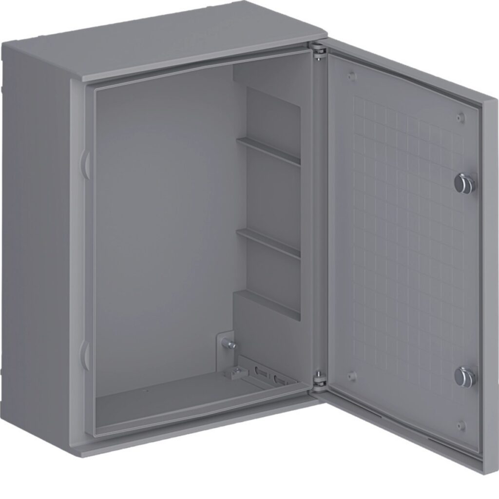 Quadro Hager orion plus FL213B – de exterior, platina FL408A e kit FL992A, 500 x 400 x 200 mm