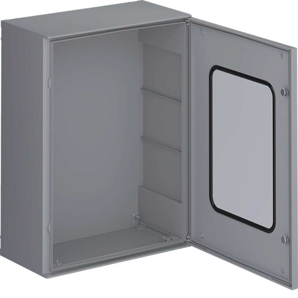 Quadro Hager orion plus FL279B – de exterior, platina FL415A e kit FL996A, 800 x 600 x 300 mm