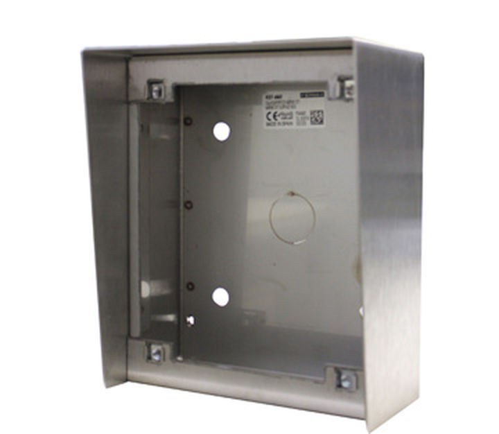 Caixa saliente Fermax Marine 4645 – ST1, inox, com viseira, 154 x 184 x 96 mm