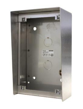 Caixa saliente Fermax Marine 4646 – ST2, inox, com viseira, 154 x 244 x 96 mm