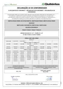 Certificado – Bastidor mural Quitérios Raquited 00100708C – 10 polegadas, 6U, porta metálica com chave, cinzento