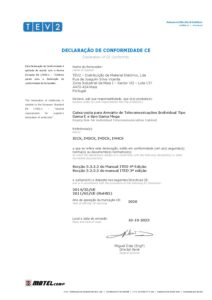 Certificado – Fundo de ATI TEV IECX – caixa de embutir para kits ATI Gama E, 380 x 540 x 109 mm, branco