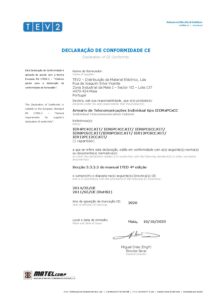 Certificado – Kit ATI TEV IER4PC4CC.KIT – Gama E, 4 RJ45, 4 coaxiais, 2 fibras SC/APC, de embutir, branco