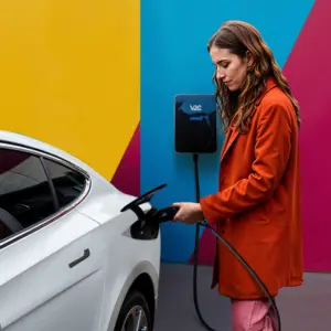 Carregador V2C Trydan 7,4 kW monofásico com cabo Tipo 2 de 10 m