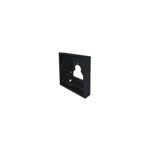 Cobertura de superfície Comelit UT9171B – 1 módulo Ultra Black, 110 x 107 x 35 mm, preta