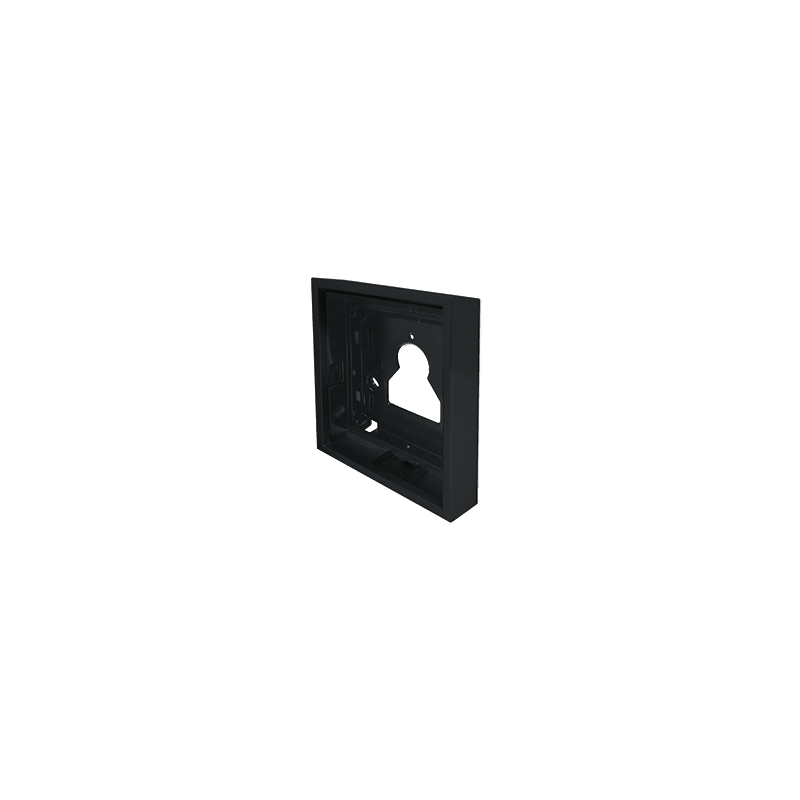 Cobertura de superfície Comelit UT9171B – 1 módulo Ultra Black, 110 x 107 x 35 mm, preta