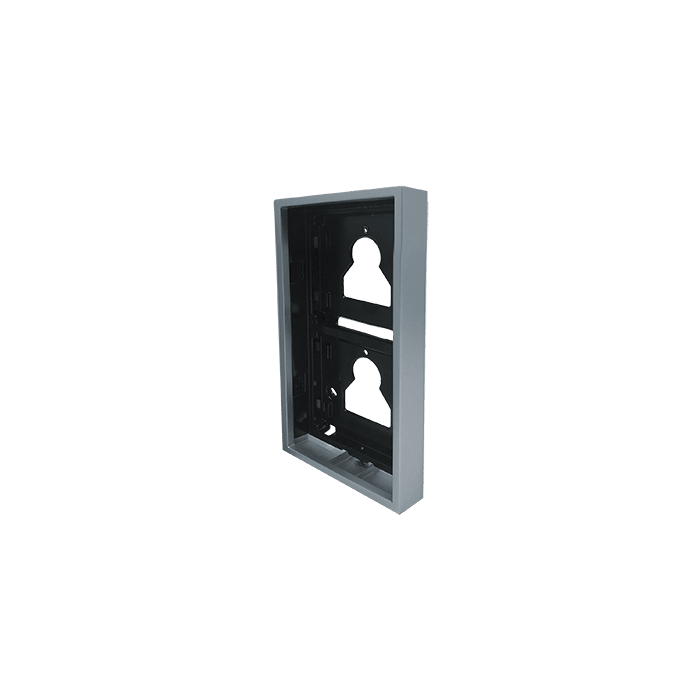 Cobertura de superfície Comelit UT9172 – 2 módulos Ultra, 110 x 198 x 35 mm, cinzenta
