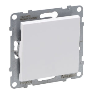 Comutador de escada Legrand New Suno – 10 AX, ligadores automáticos, branco, alumínio ou preto
