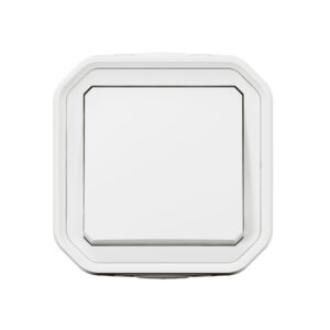 Comutador de escada Legrand Plexo 069751L – estanque, 10 AX, IP55, saliente, branco