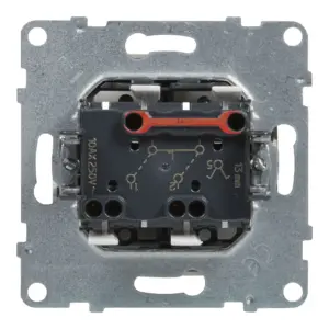 Comutador de lustre Legrand New Suno – 10 AX, ligadores automáticos, branco, alumínio ou preto