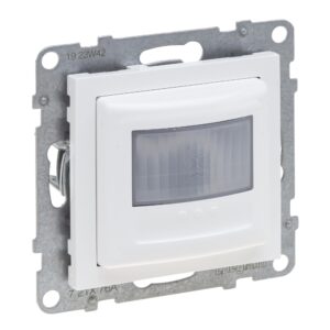 Detetor de movimento Legrand New Suno – sem neutro, 2 condutores, 120°, branco, alumínio ou preto