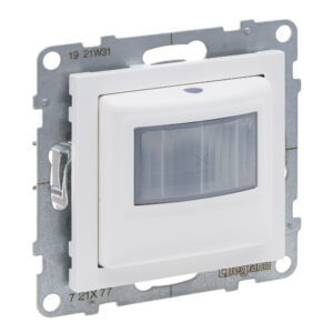 Detetor de movimento Legrand New Suno – com neutro, 3 condutores, 120°, branco, alumínio ou preto