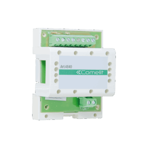 Distribuidor Comelit 4840 – 4 saídas, Simplebus2, 4 módulos DIN