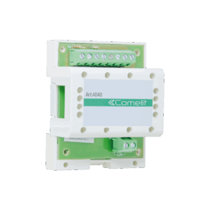 Distribuidor Comelit 4840 – 4 saídas, Simplebus2, 4 módulos DIN