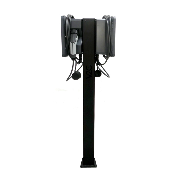 Pedestal duplo V2C para 2 carregadores Trydan / Trydan Pro