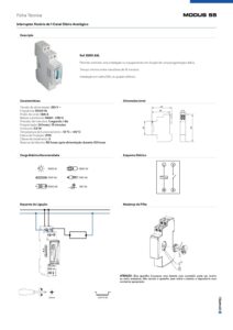 Ficha técnica – Efapel 55501 ANL