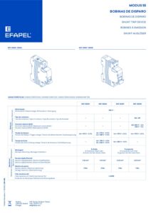 Manual – Efapel bobinas de disparo