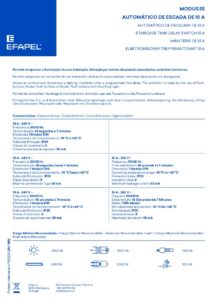 Manual – Efapel 55510 SPA