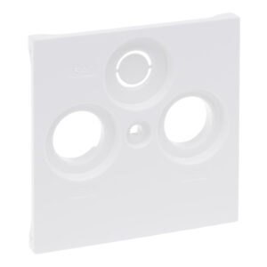 Espelho central TV Legrand New Suno – universal, TV-R-SAT, branco, alumínio ou preto