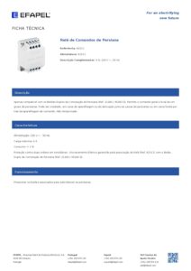 Ficha técnica – Efapel 81511