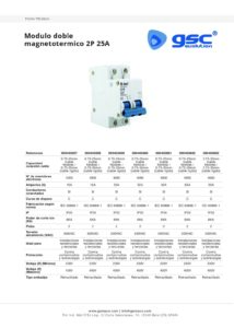 Ficha técnica – GSC Evolution 000403659