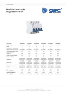 Ficha técnica – GSC Evolution 000403668