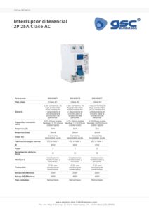 Ficha técnica – GSC Evolution 000403677