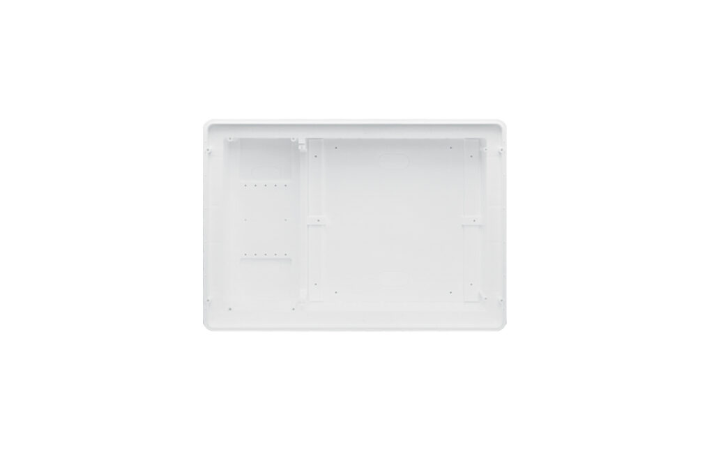 Fundo de ATI TEV IECX – caixa de embutir para kits ATI Gama E, 380 x 540 x 109 mm, branco