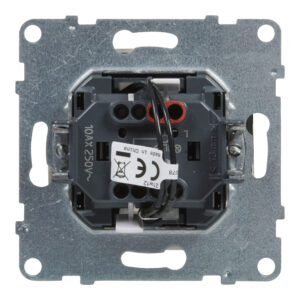 Interruptor luminoso Legrand New Suno – 10 AX, ligadores automáticos, branco, alumínio ou preto