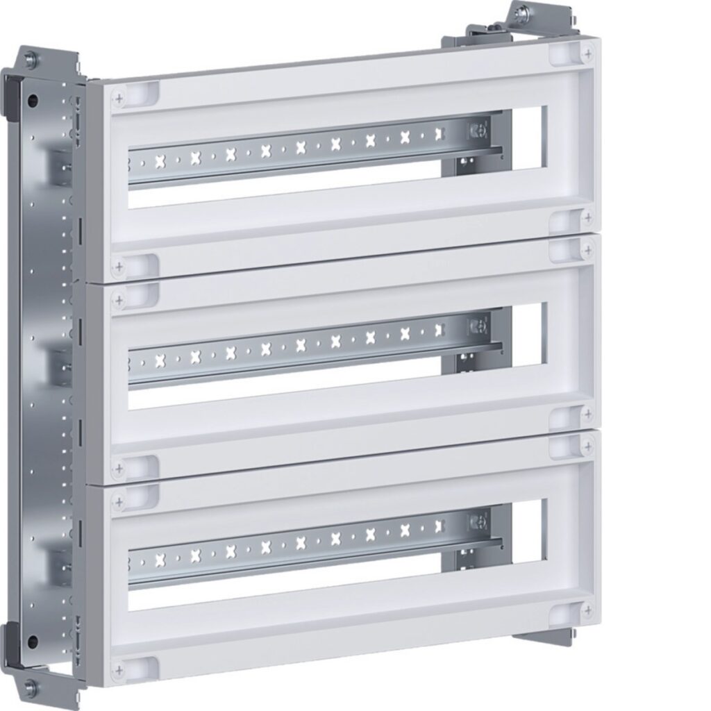 Quadro Hager orion plus FL300B – de exterior, platina FL510E e kit FL990B, 550 x 600 x 300 mm