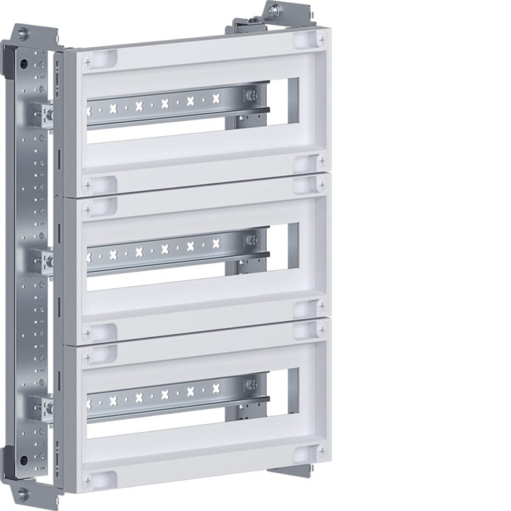 Quadro Hager orion plus FL263B – de exterior, platina FL408A e kit FL992A, 500 x 400 x 200 mm