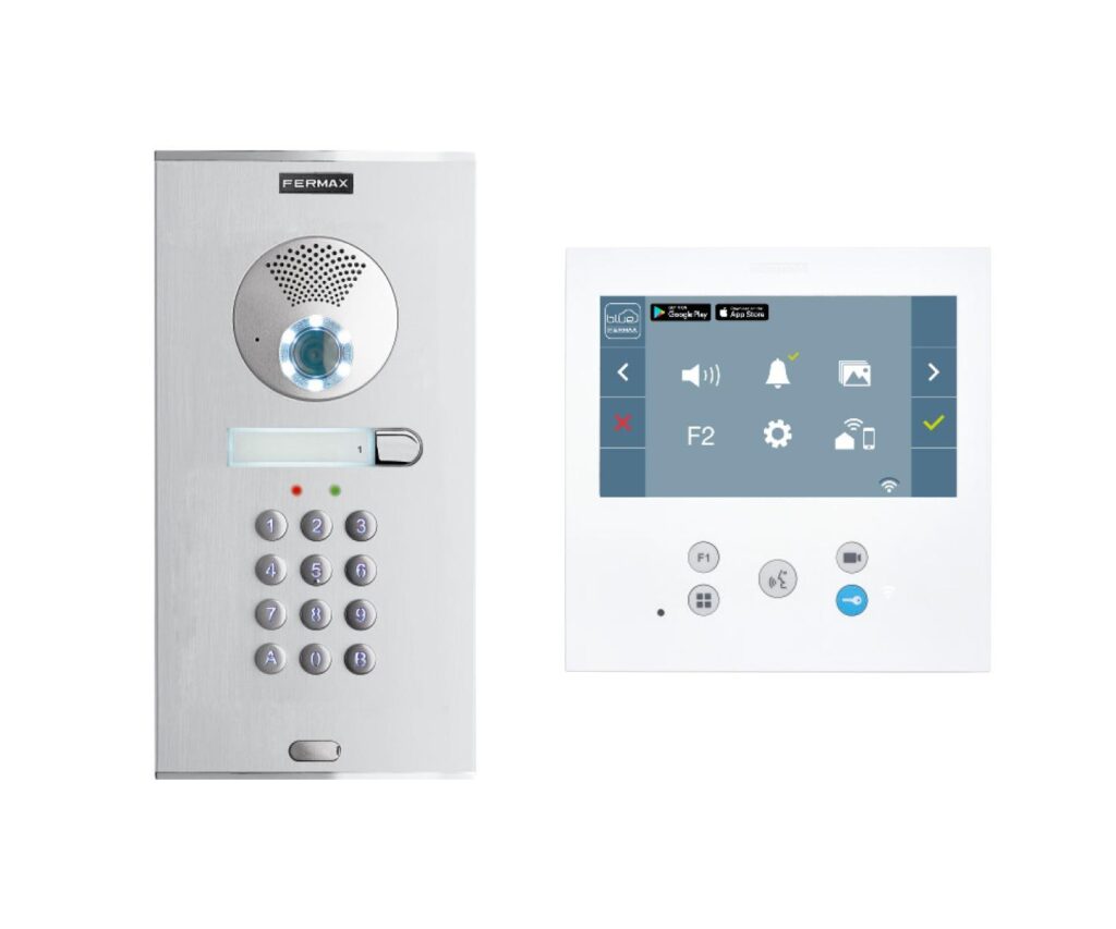 Kit de videoporteiro Fermax City Memovision VEO-XL Wi-Fi Duox Plus 49171 – monitor 7″, teclado