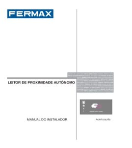 Manual – Leitor de proximidade Skyline Fermax 7440 – EM 125 kHz, 400 cartões, tamanho V