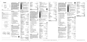 Manual – Relé diferencial Hager HR554 – tipo B, 4 canais, 0,03 a 3 A, temporizado